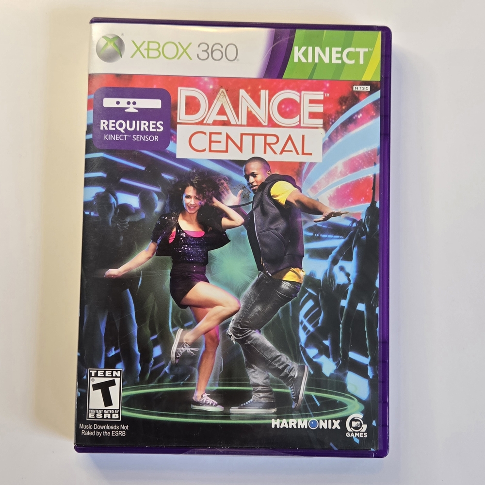 Xbox 360 Dance Central for Kinect, complete and in very good condition.